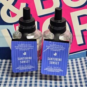 BBW Santorini Sunset Wallflower Fragrance Refill Set
